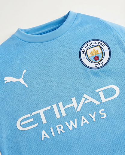 Manchester City 25/26 Home Jersey — The Etihad Sky Blues