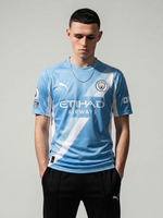 Manchester City 25/26 Home Jersey — The Etihad Sky Blues - Thumbnail 3