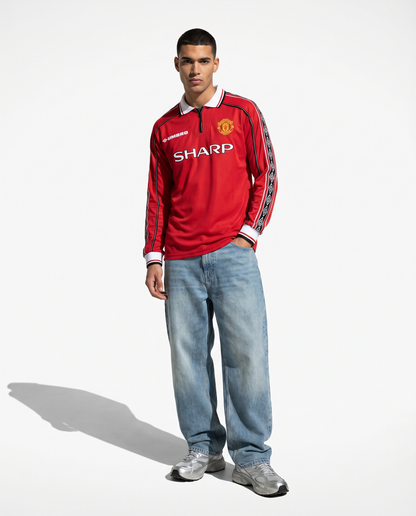 Manchester United 98/99 Home Retro — The Treble Season