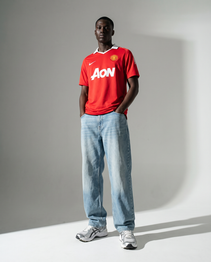 Manchester United 2010/11 Home Retro Jersey — Red Army Champions