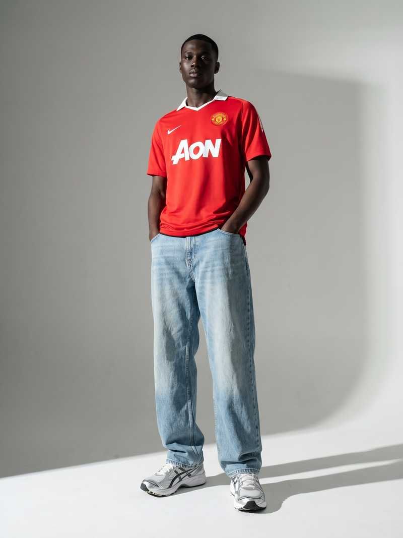 Manchester United 2010/11 Home Retro Jersey — Red Army Champions - Image 2