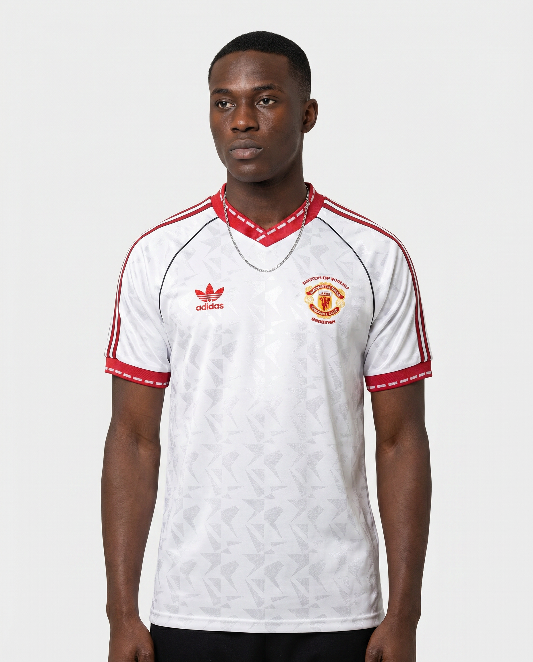 Manchester United 1990/91 Away Retro — The Red Devils White Classic - Gallery 1
