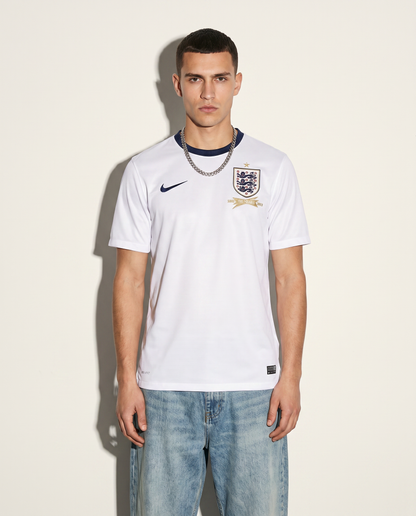 England 2013 Home Retro — Three Lions in Classic White