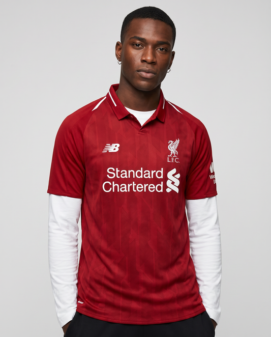 Liverpool 18/19 Home Retro Jersey — The Anfield Road to Madrid