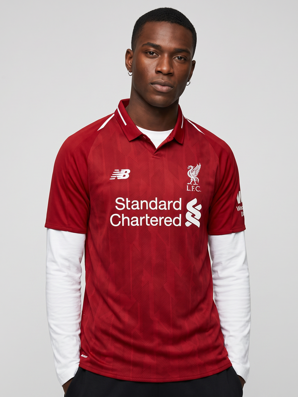 Liverpool 18/19 Home Retro Jersey — The Anfield Road to Madrid
