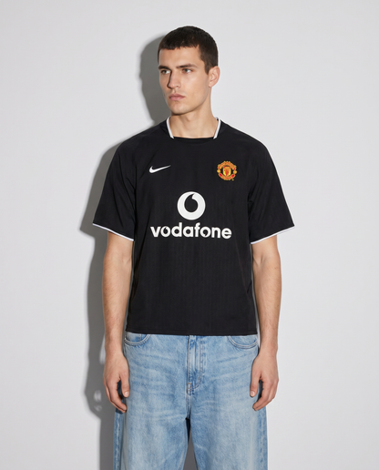 Manchester United 2003/05 Third Retro Jersey — Black Devils
