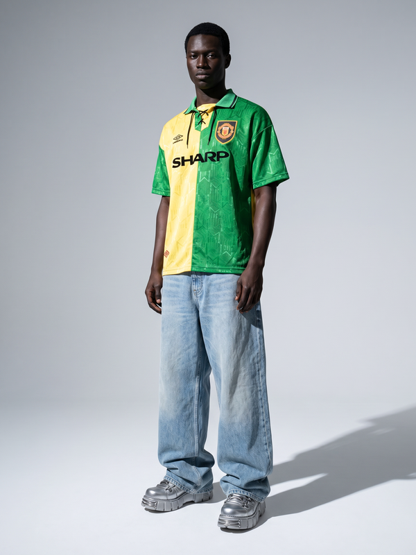 Manchester United 1992/94 Third Retro Jersey - Newton Heath - Secondary