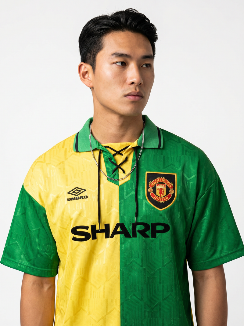 Manchester United 1992/94 Third Retro Jersey - Newton Heath - Image 1