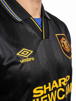 Manchester United 1993/95 Away Retro Jersey - The Double Winners - Thumbnail 4
