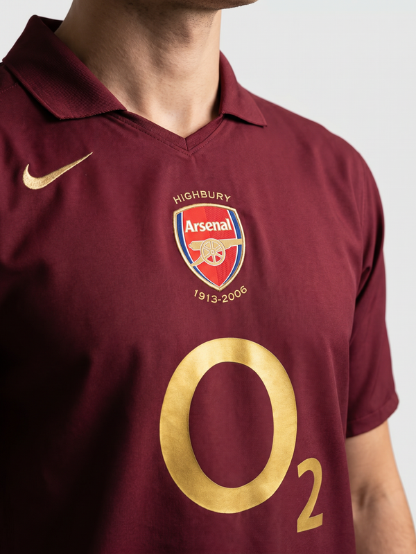 Arsenal 2005/06 Highbury Retro - Despedida Redcurrant - Secondary