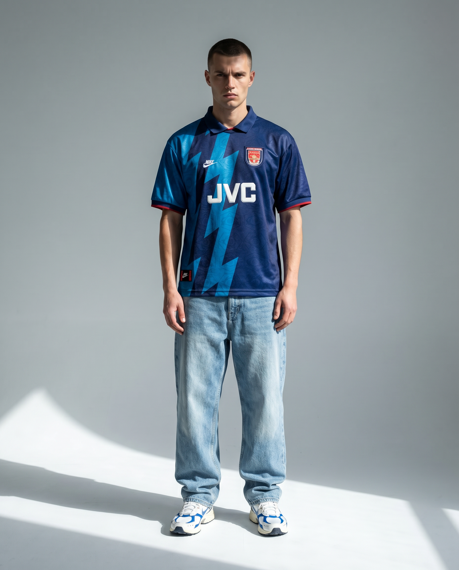 Arsenal 1995/96 Visitante Retro - JVC Cult Classic