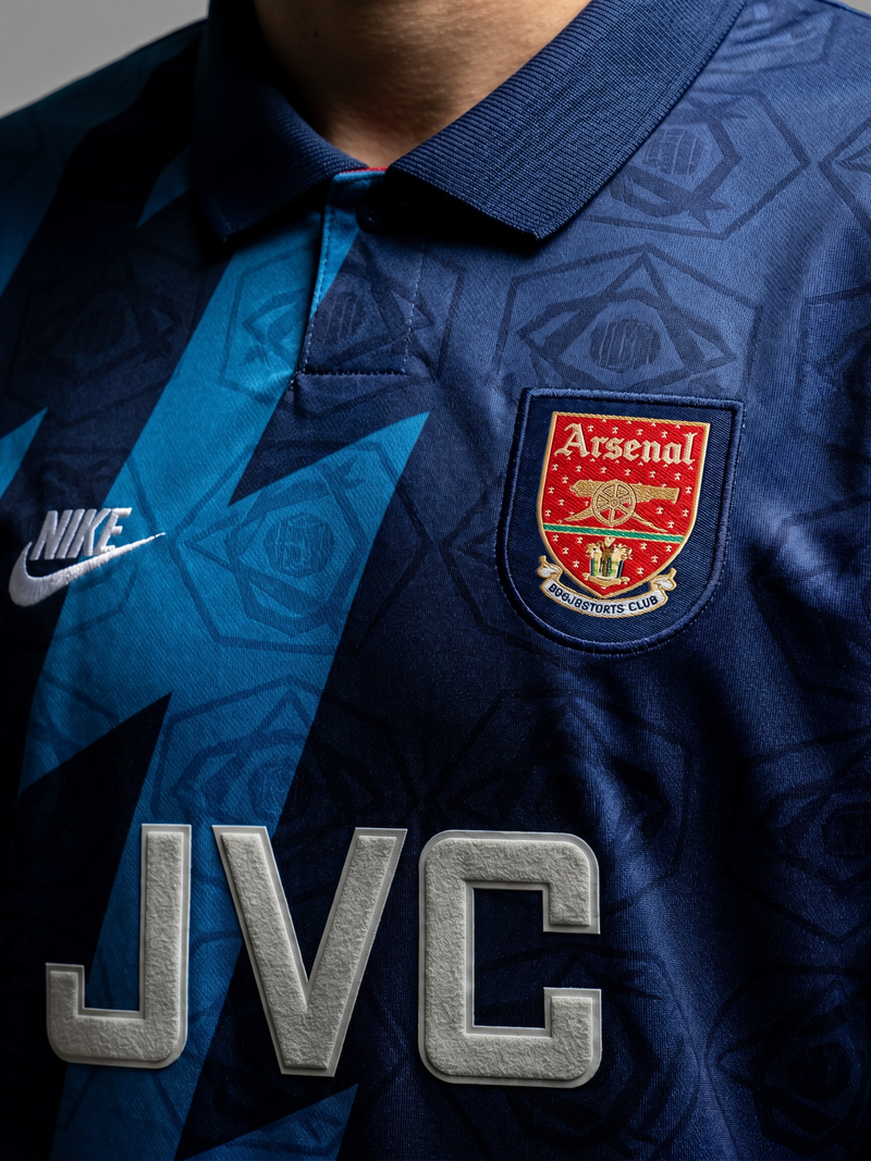 Arsenal 1995/96 Visitante Retro - JVC Cult Classic - Image 3