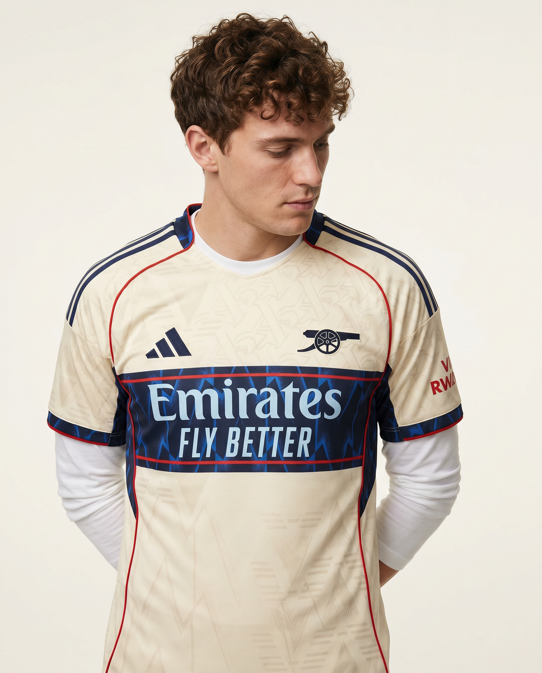 Arsenal Away Kit 25/26 - White Marble Edition - Gallery 2