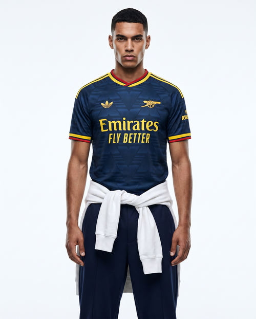Arsenal Third Kit 25/26 - Navy & Gold Player Version