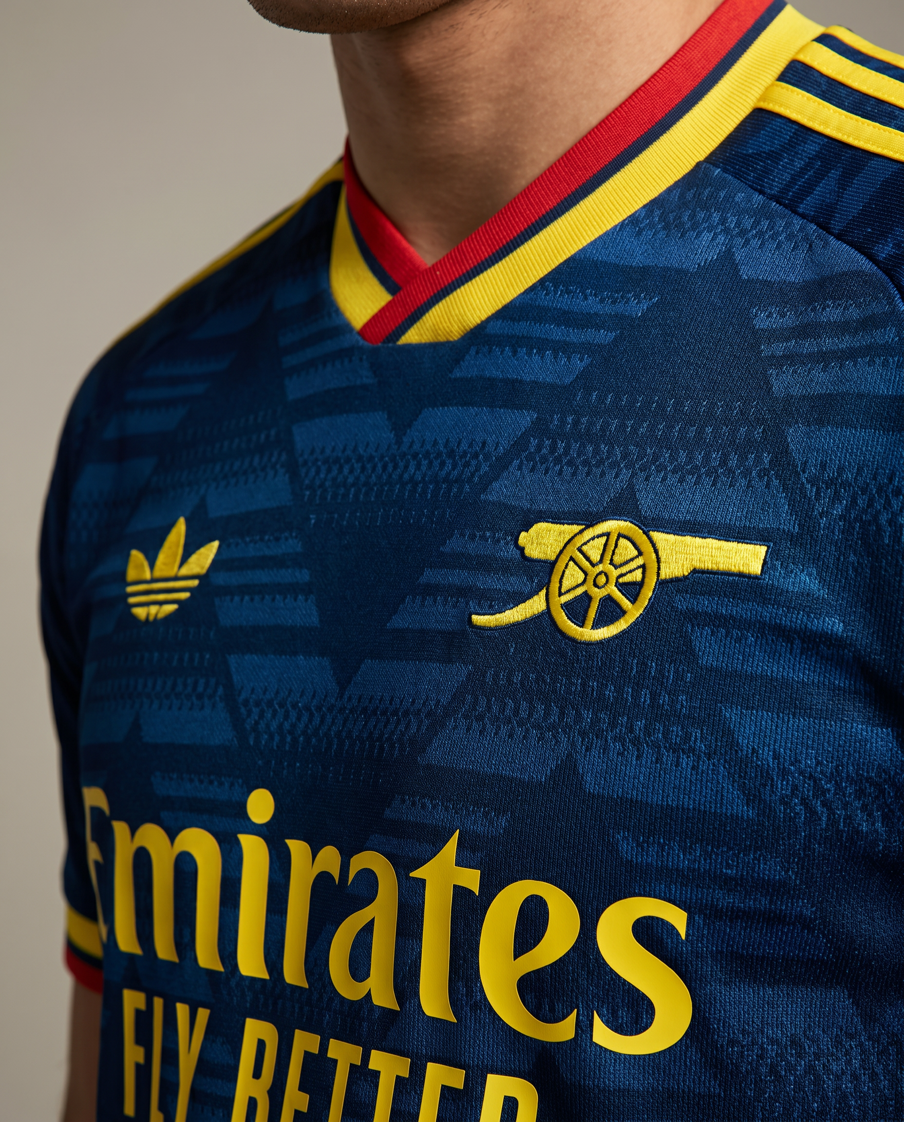 Arsenal Third Kit 25/26 - Navy & Gold Player Version - Gallery 2