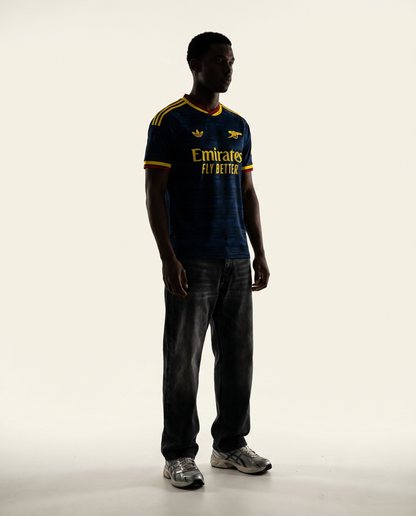 Arsenal Third Kit 25/26 - Navy & Gold Player Version