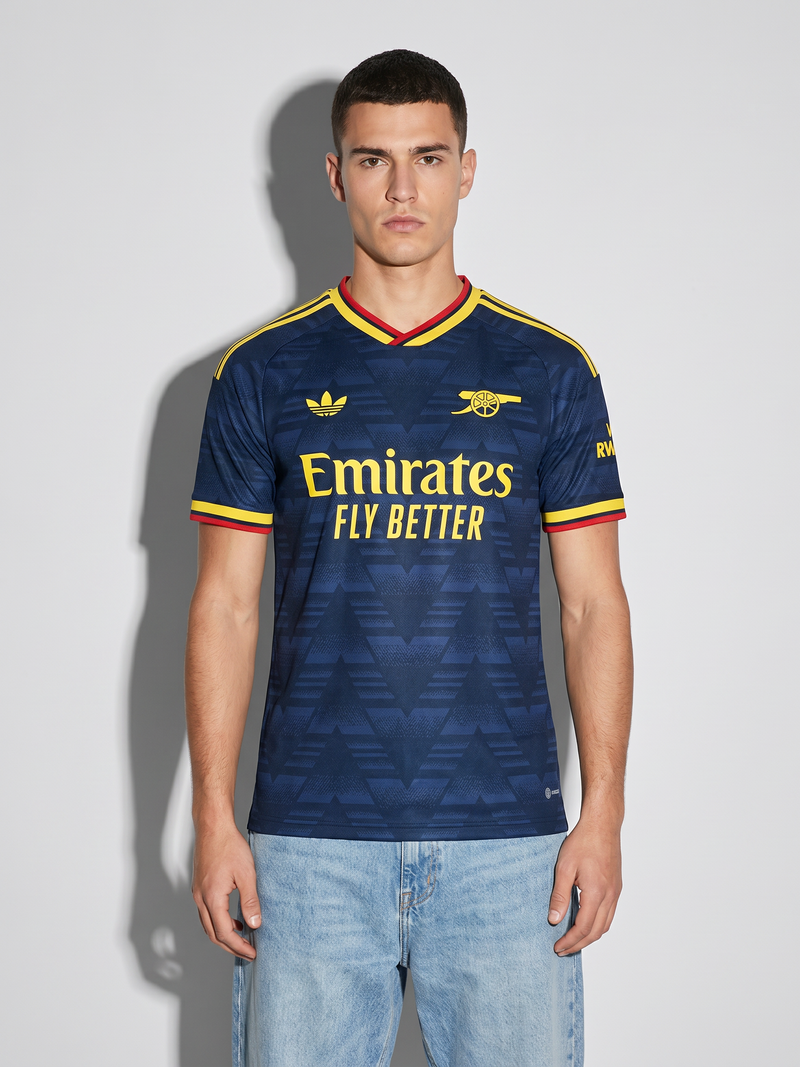 Arsenal Third Kit 25/26 - Navy & Gold Player Version - Image 3