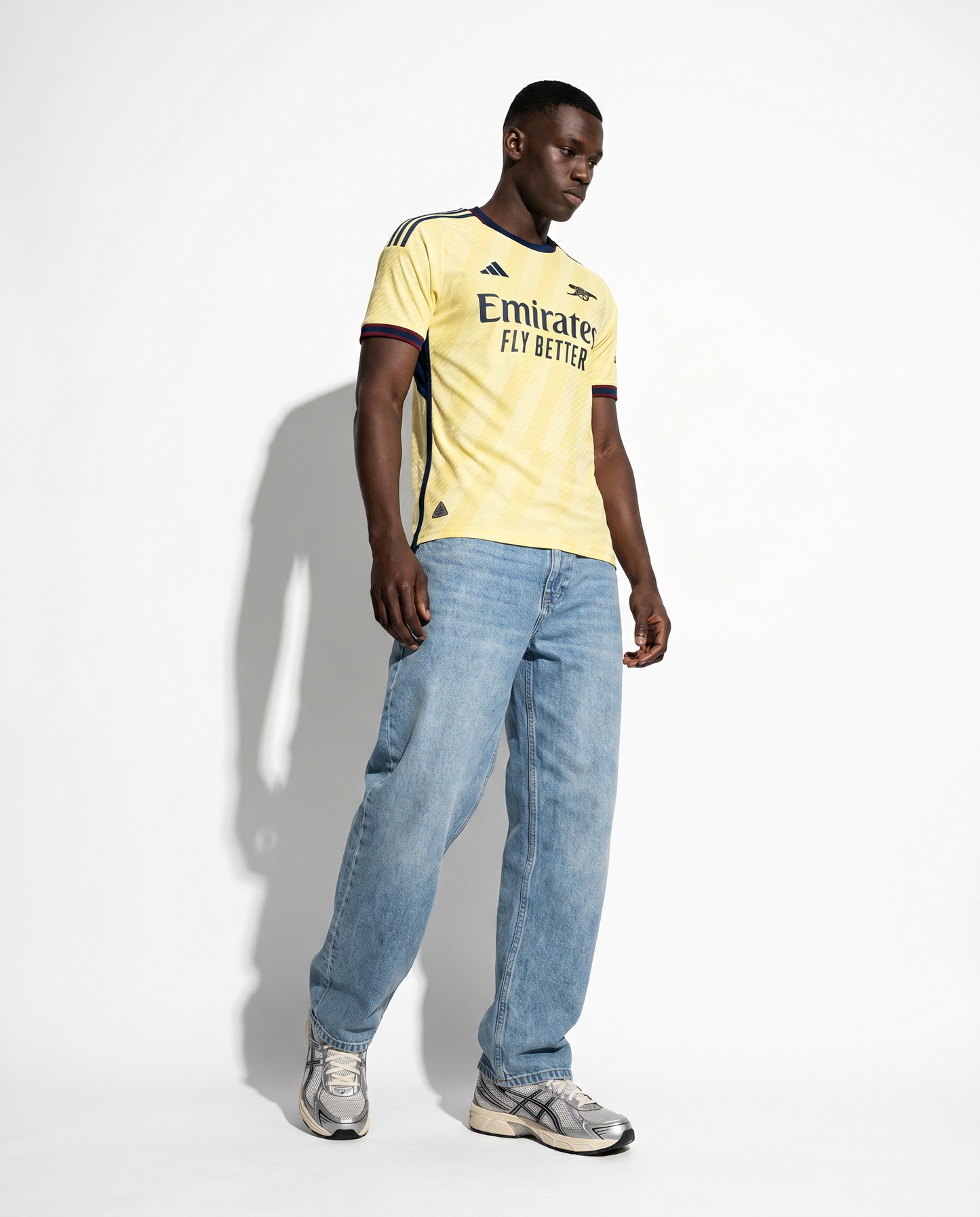 Arsenal Away Kit 24/25 - Gold & Bordeaux Player Version