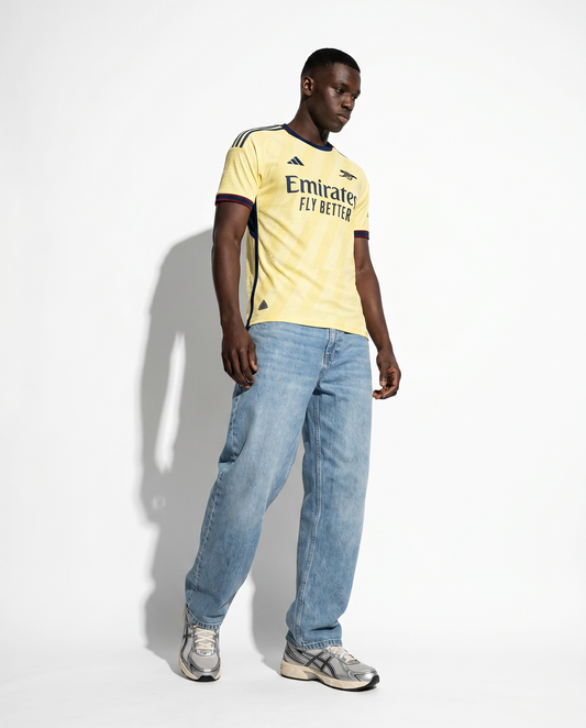 Arsenal Away Kit 24/25 - Gold & Bordeaux Player Version