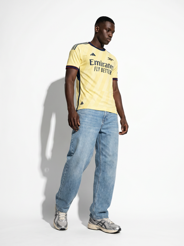 Arsenal Away Kit 24/25 - Gold & Bordeaux Player Version