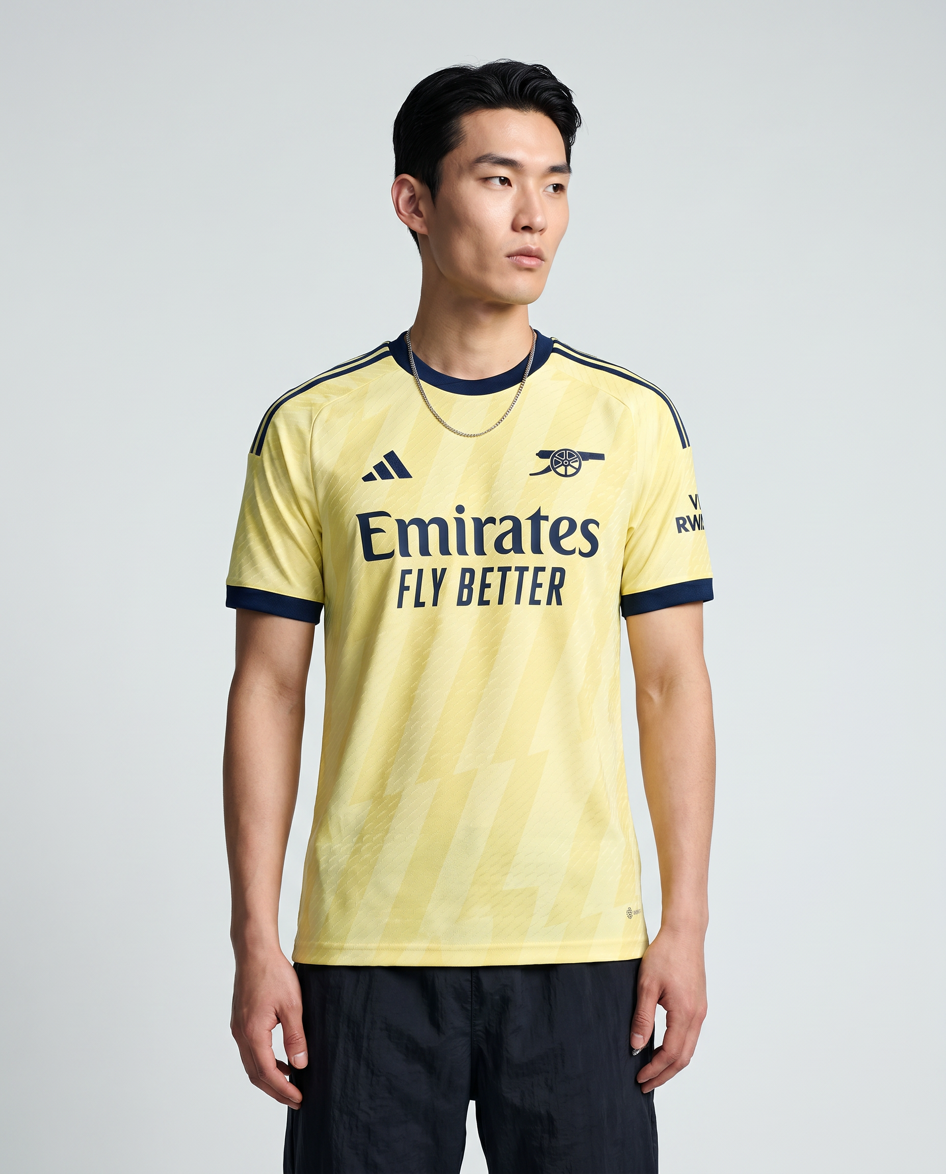 Arsenal Away Kit 24/25 - Gold & Bordeaux Player Version - Gallery 2
