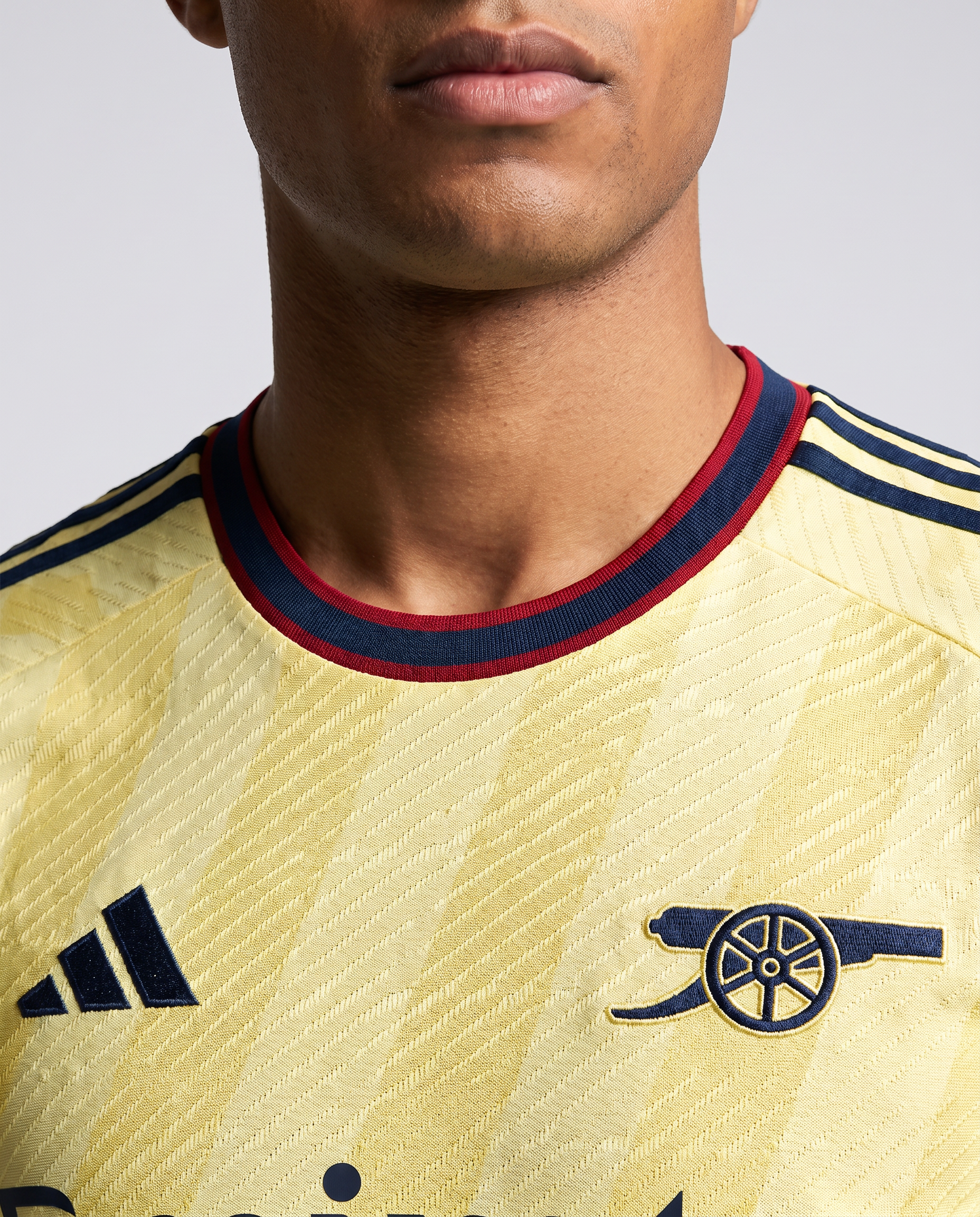 Arsenal Away Kit 24/25 - Gold & Bordeaux Player Version - Gallery 3