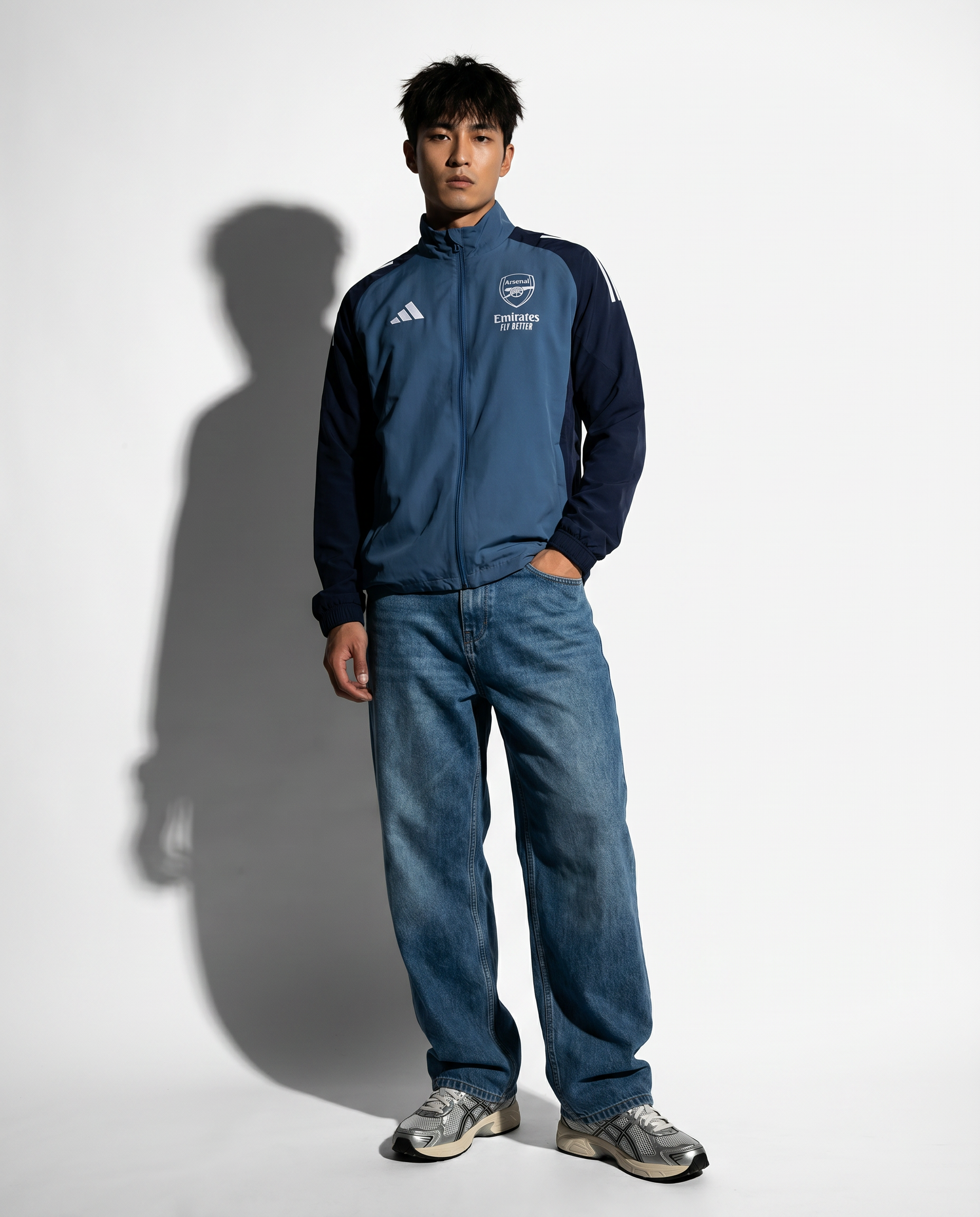 Arsenal Training Jacket - Navy Matchday Edition - Gallery 4