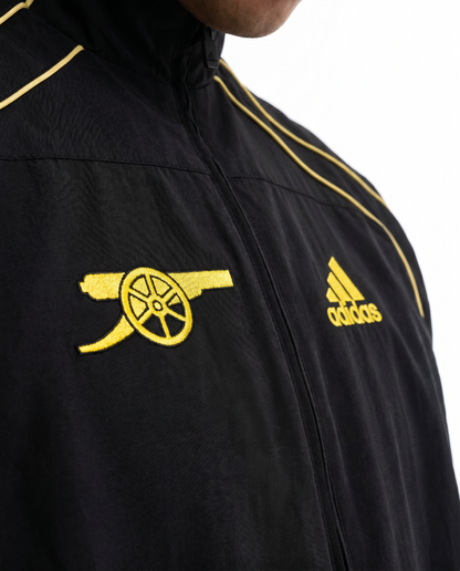 Arsenal Jacket - Black & Gold Special Edition