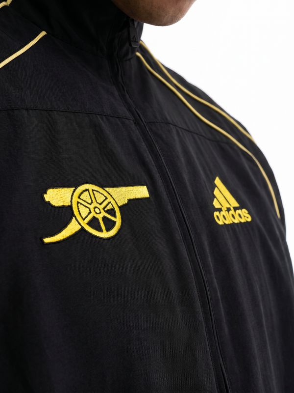 Arsenal Jacket - Black & Gold Special Edition - Secondary
