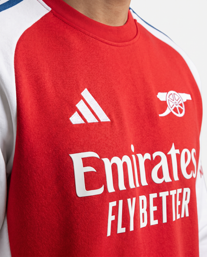 Arsenal Sweatshirt 24/25 - Red Home Matchday Edition