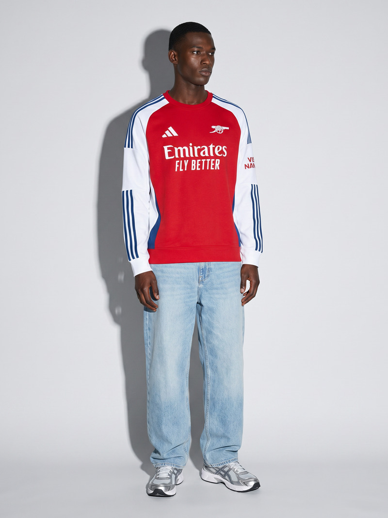 Arsenal Sweatshirt 24/25 - Red Home Matchday Edition - Image 3