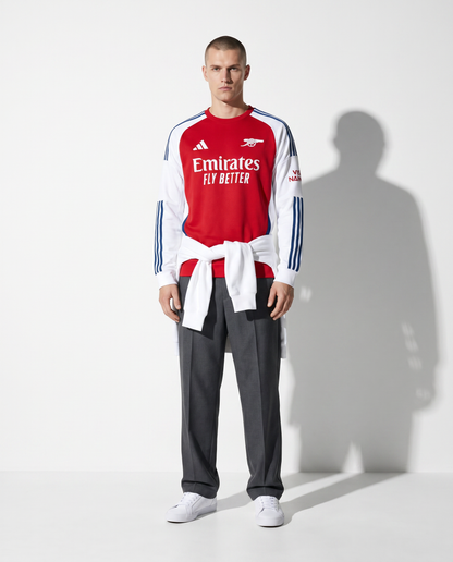 Arsenal Sweatshirt 24/25 - Red Home Matchday Edition