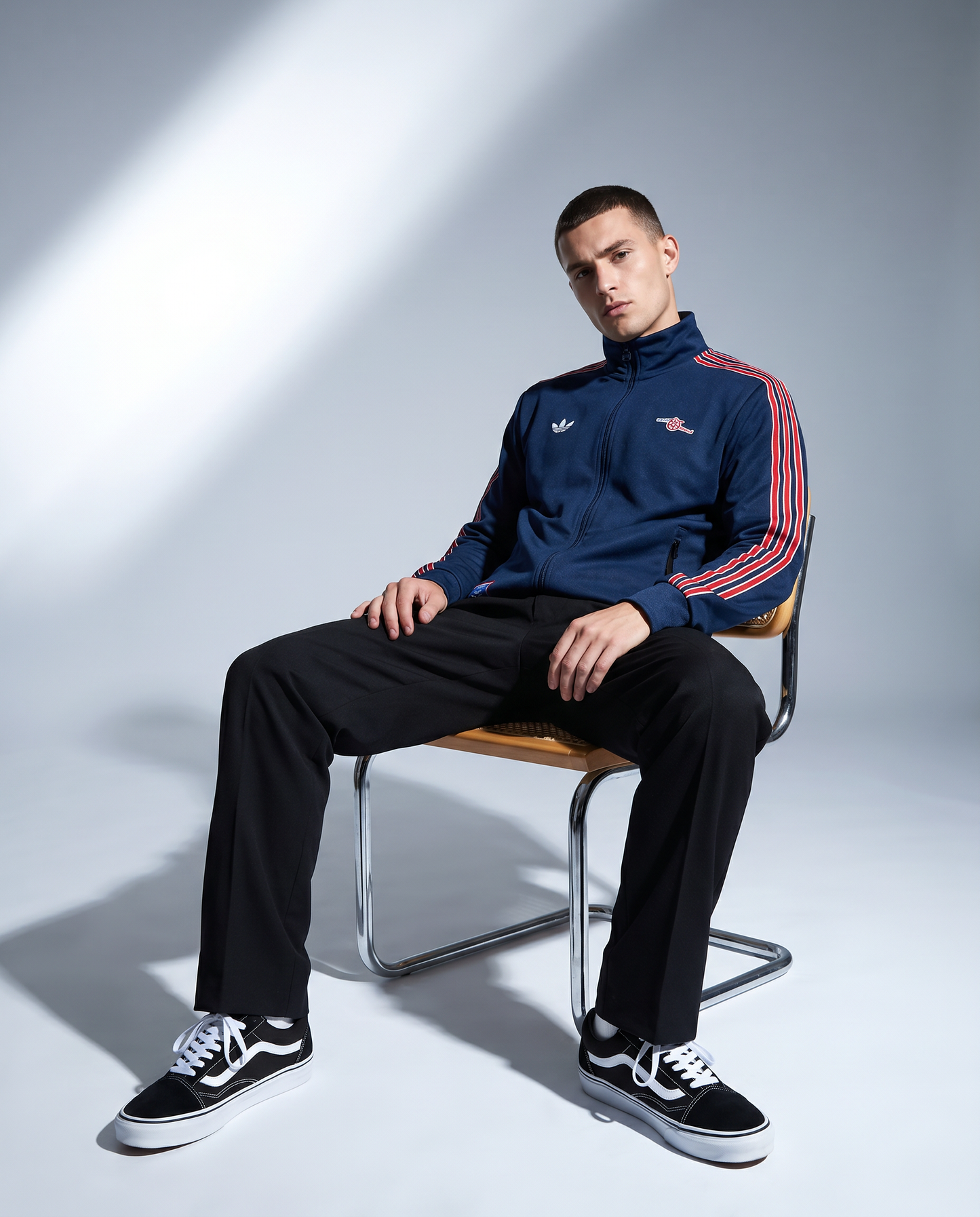 Arsenal Originals Track Jacket - Navy Eighties Edition
