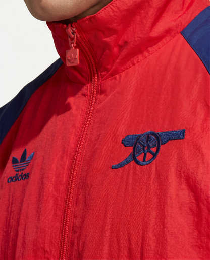 Arsenal Retro Track Jacket - Red & Navy Legends Edition