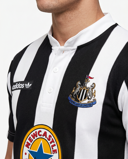 Newcastle United Home Vintage Retro Shirt