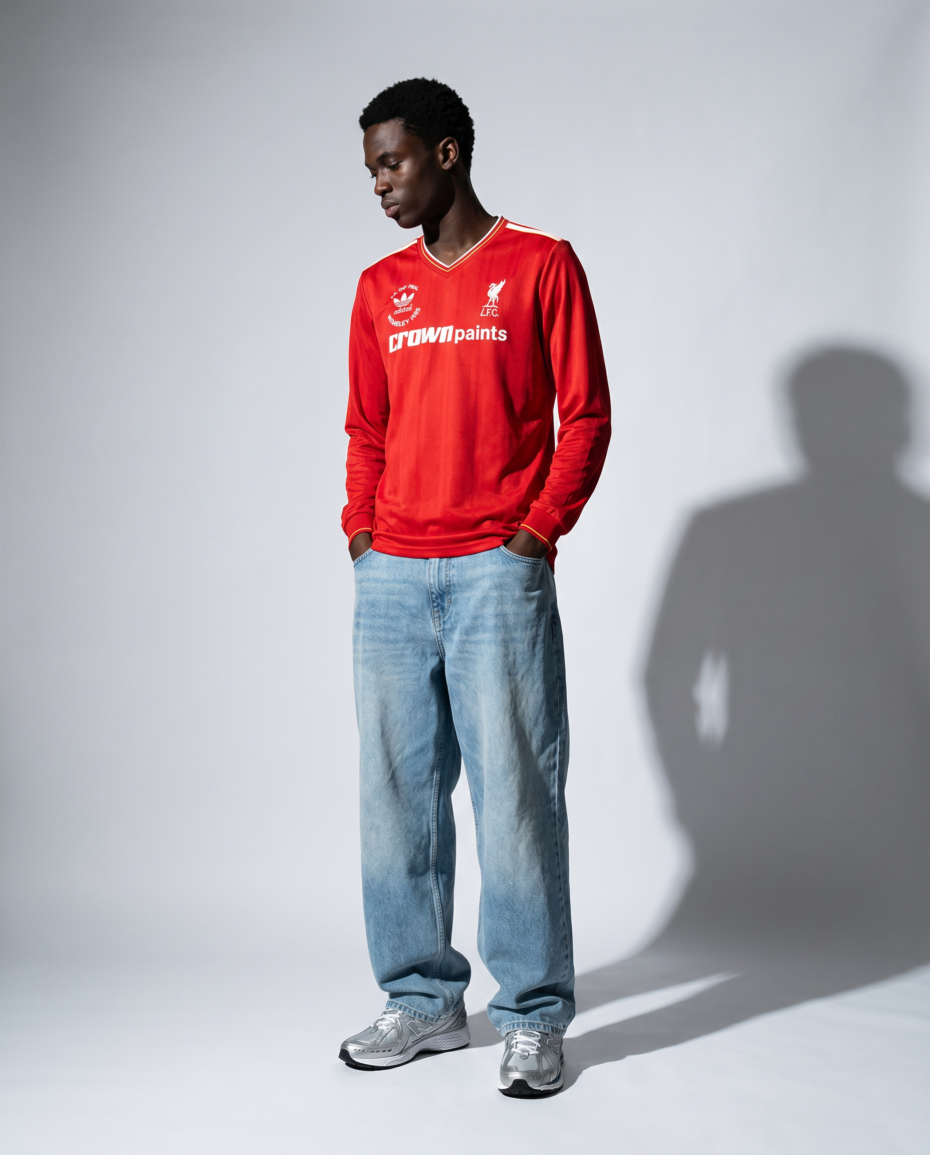 Liverpool Home Retro Long Sleeve Shirt 1985/87 - Gallery 3