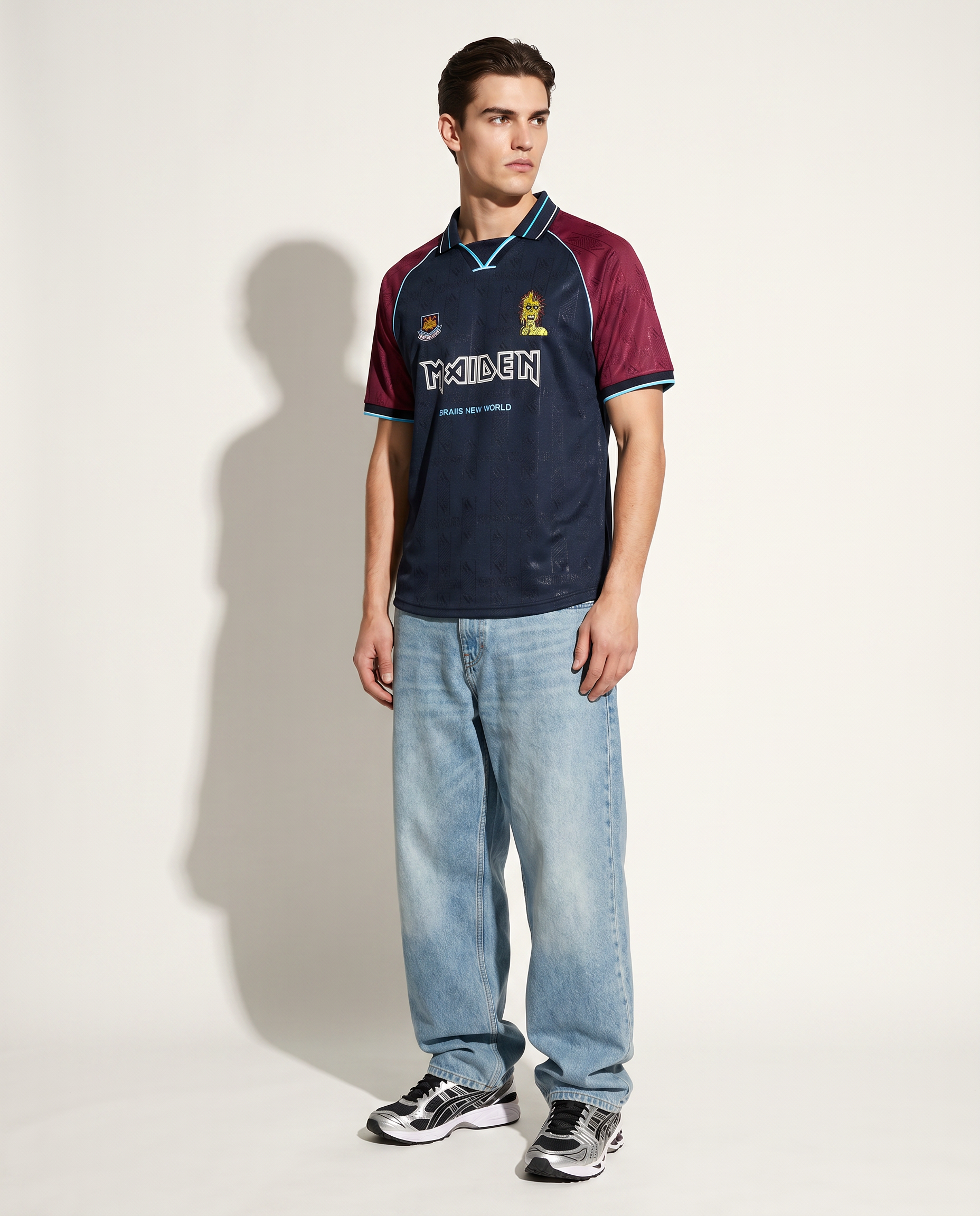 Iron Maiden x West Ham United 'Brave New World' Football Shirt - Gallery 3