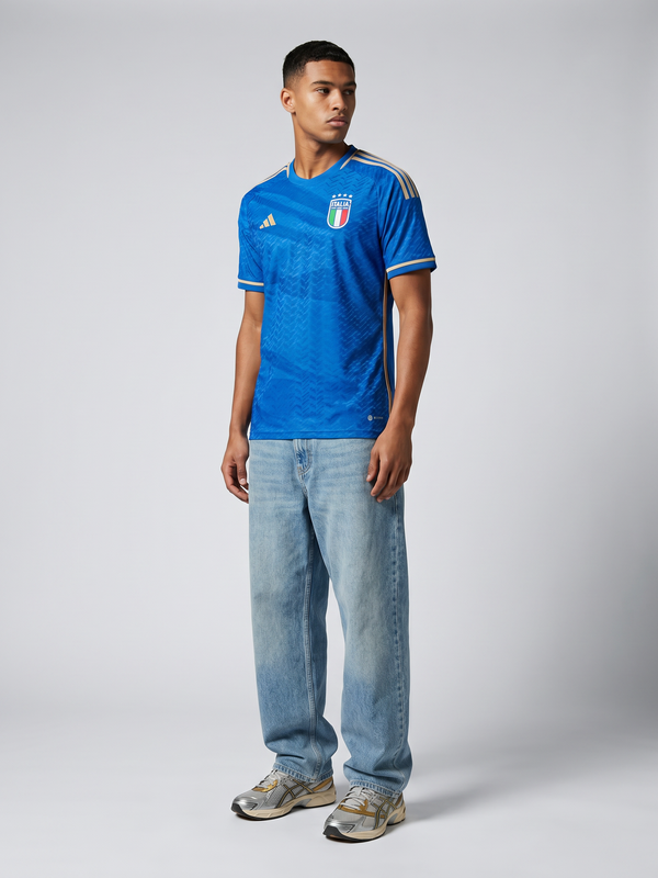 Italy 24/25 Home Jersey — Azzurri Blood Runs Blue