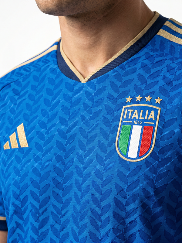 Italy 24/25 Home Jersey — Azzurri Blood Runs Blue - Secondary