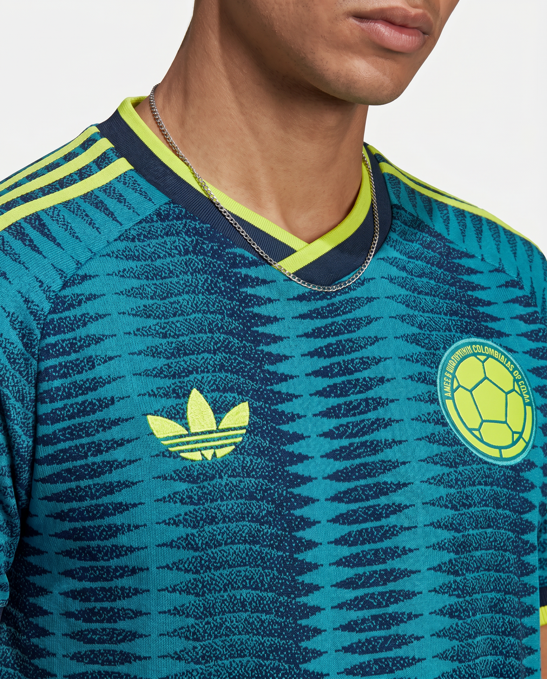 Colombia Retro Classic Away Jersey — The Cafetero Wave - Gallery 2