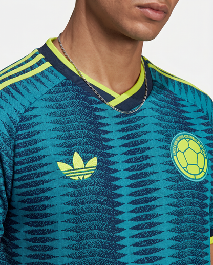 Colombia Retro Classic Away Jersey — The Cafetero Wave