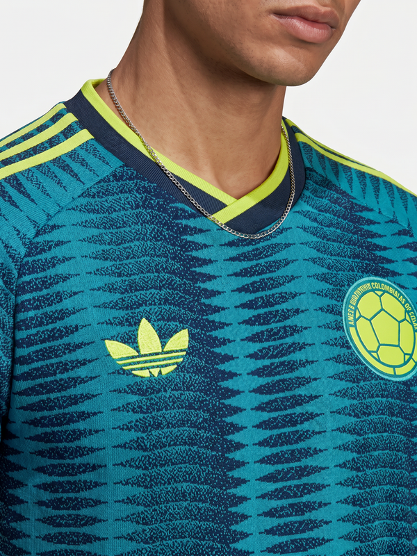 Colombia Retro Classic Away Jersey — The Cafetero Wave - Secondary
