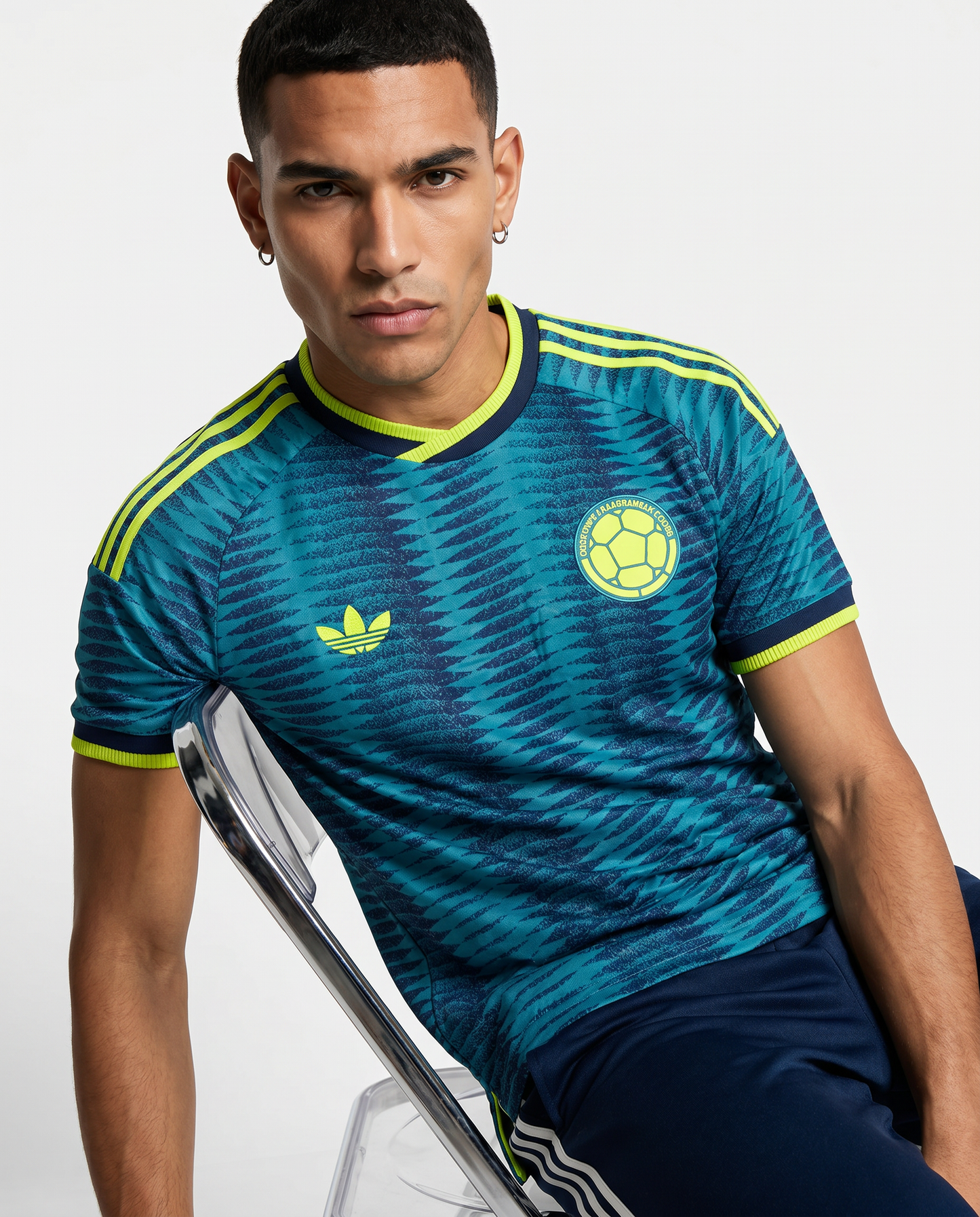 Colombia Retro Classic Away Jersey — The Cafetero Wave