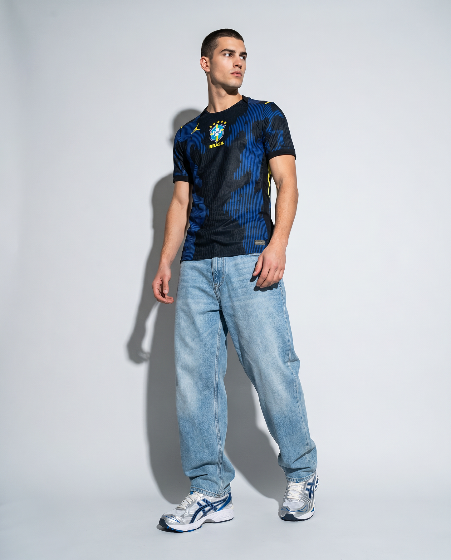 Brazil 25/26 Away Jersey — Midnight In Rio