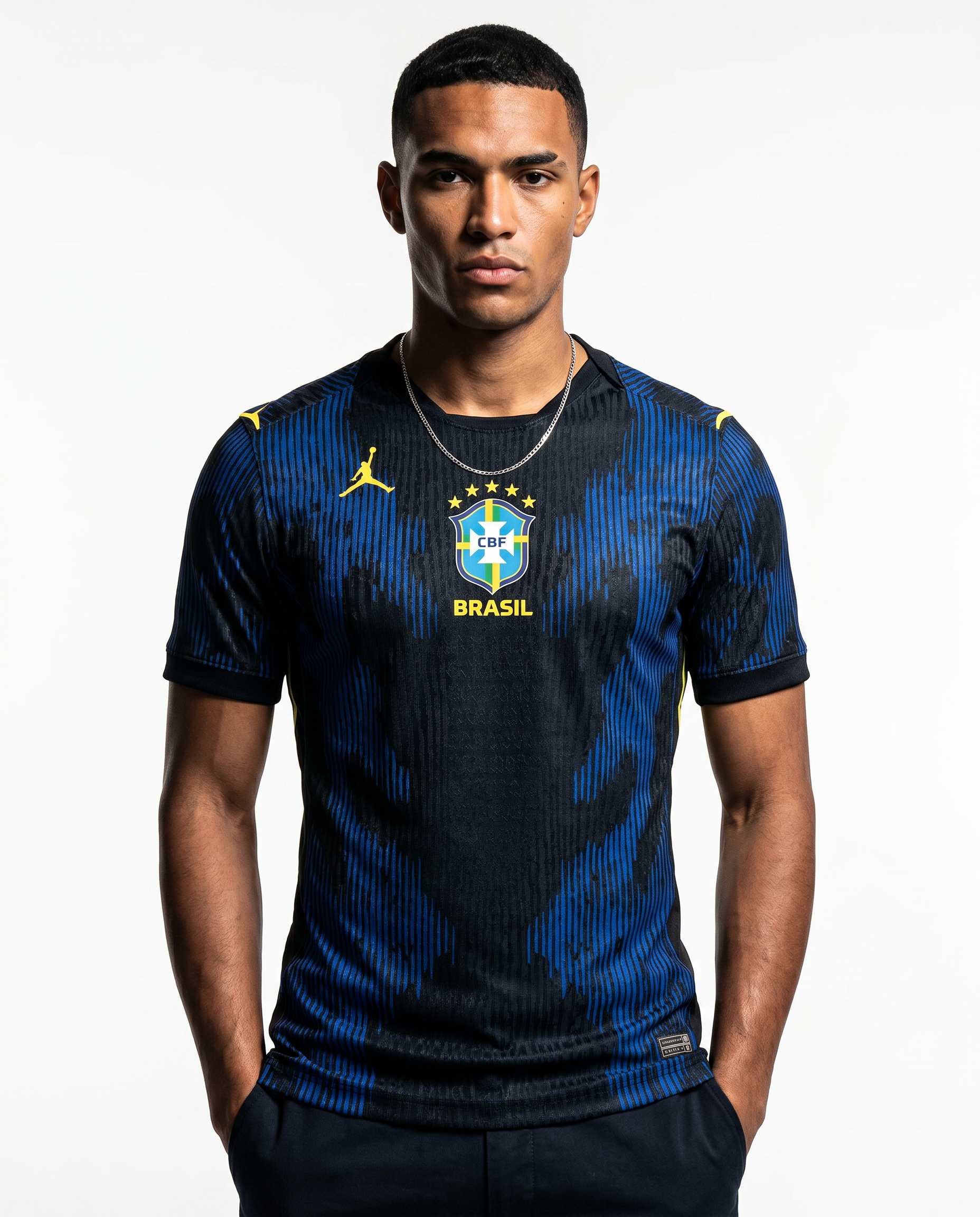 Brazil 25/26 Away Jersey — Midnight In Rio - Gallery 1
