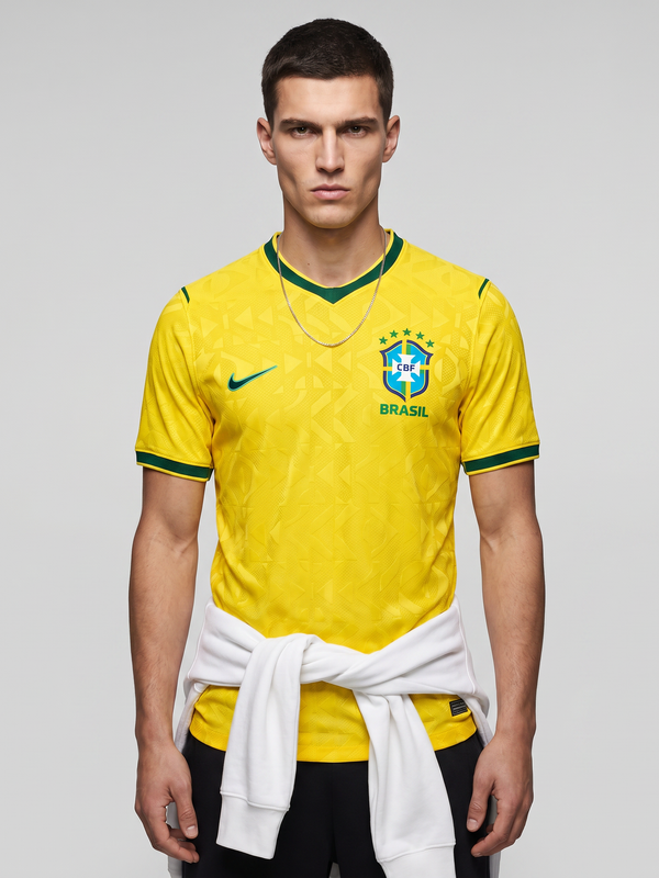Brazil 24/25 Home Jersey — Samba Never Stops
