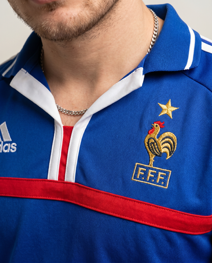 France 2000 Home Retro — Euro Champions in Royal Blue