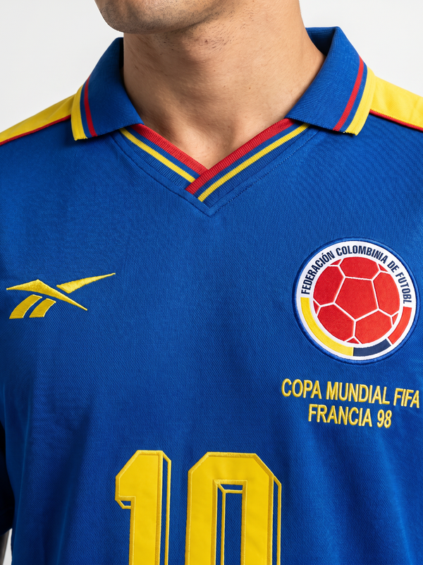 Colombia 1998 WC Away Retro — The France 98 Classic
