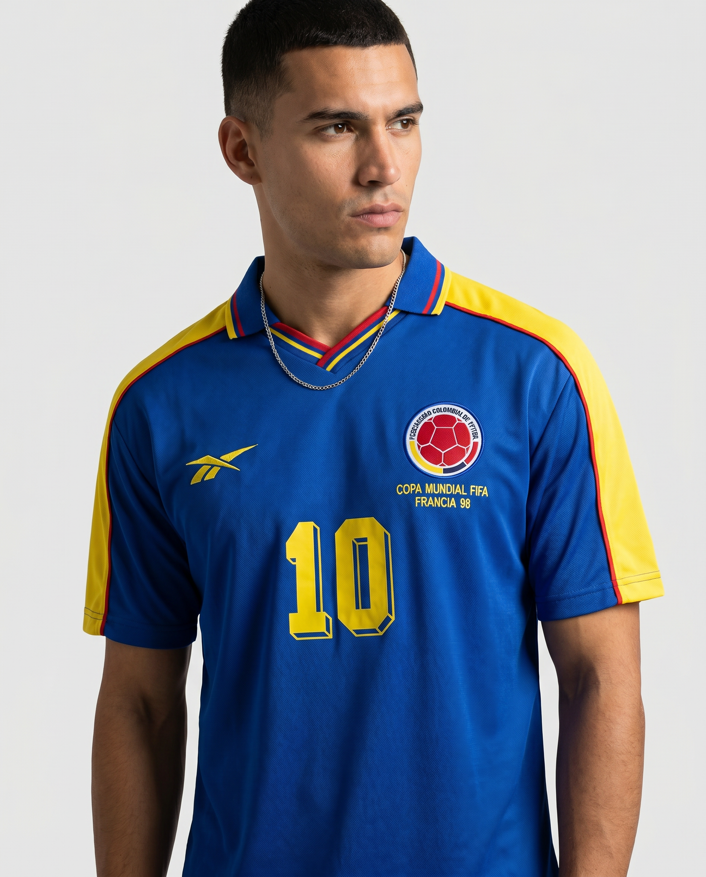 Colombia 1998 WC Away Retro — The France 98 Classic