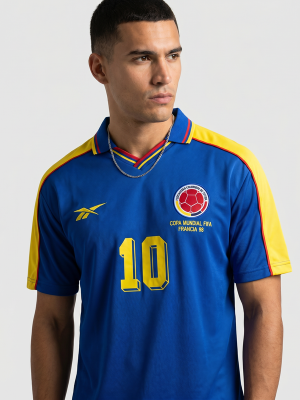 Colombia 1998 WC Away Retro — The France 98 Classic - Secondary